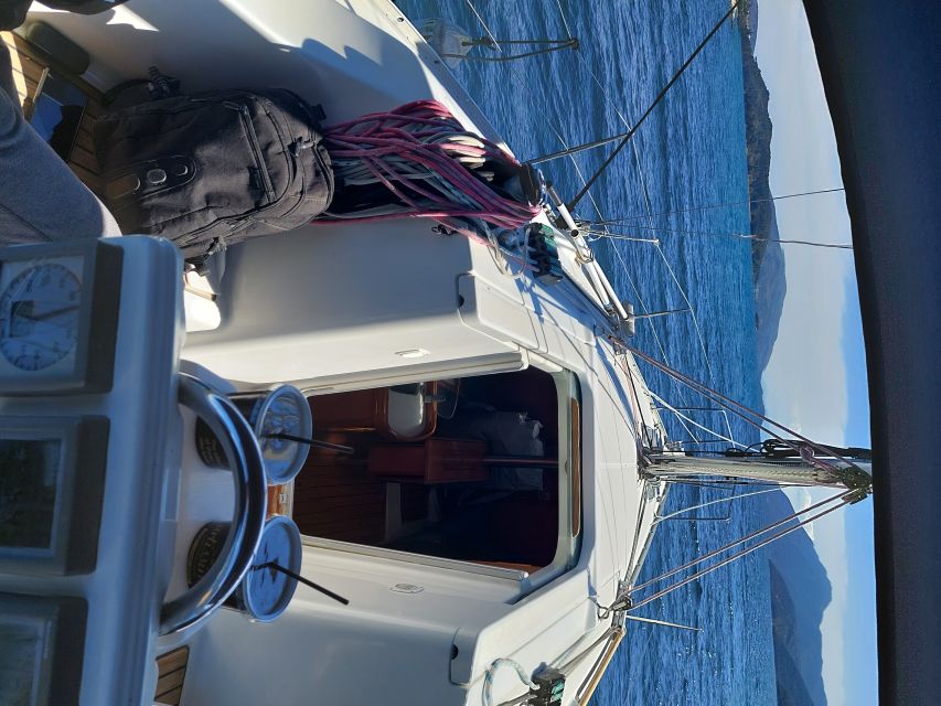 From Agia Efimia: All Inclusive Sailing Day Trip to Ithaca - Two named stops, with room for weather changes