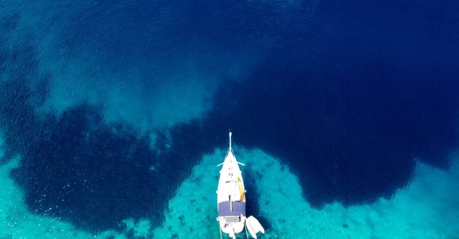From Agia Efimia: All Inclusive Sailing Day Trip to Ithaca - Gidaki Beach: the first long swim
