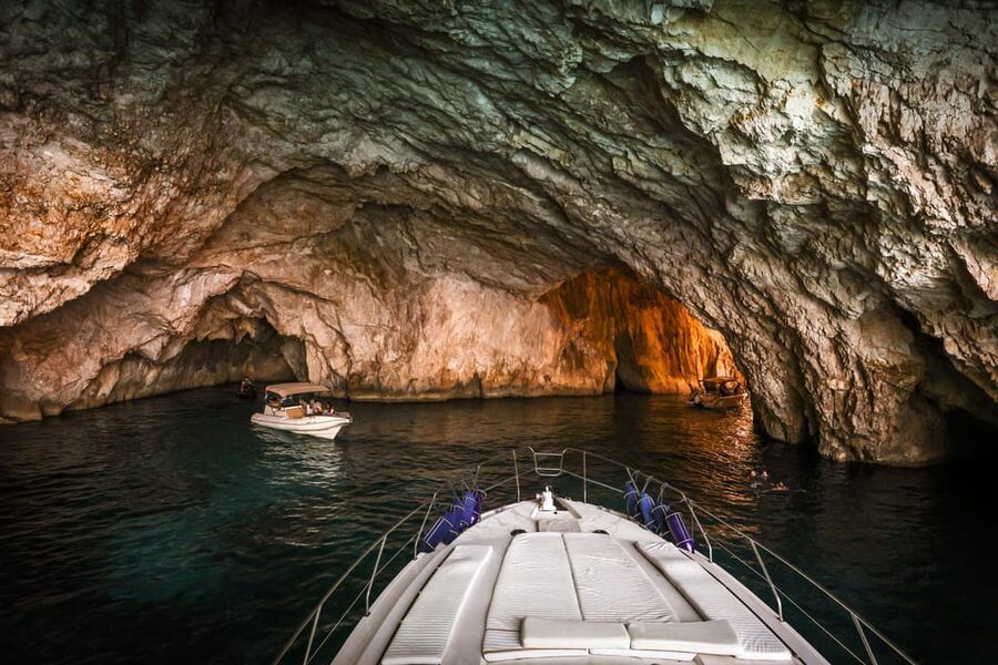 From Corfu: Luxury Yacht Cruise to Paxos and Antipaxos - What is included for $82