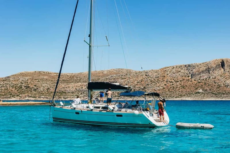 From Kissamos: Balos Gramvousa Sailing Cruise with Lunch - What the Boat Provides