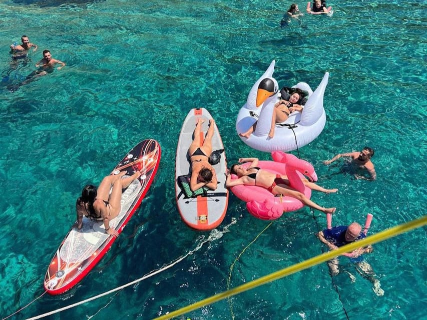 From Panormo: Private Sailing Catamaran Cruise with Lunch - Three hours at Bali Village Bay