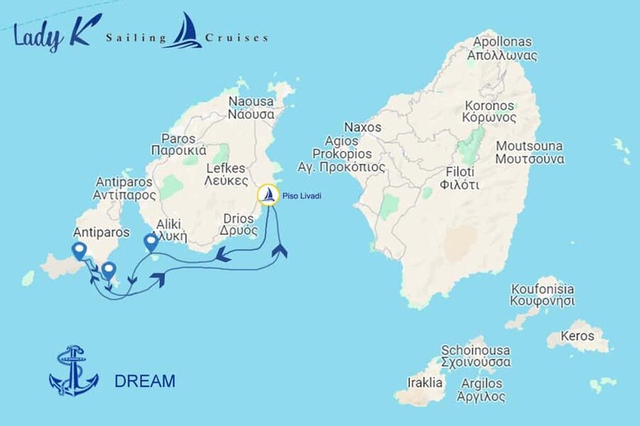 From Paros: Private Sailing Cruise with Lunch and Snorkeling - Despotiko: quiet water and an ancient sanctuary