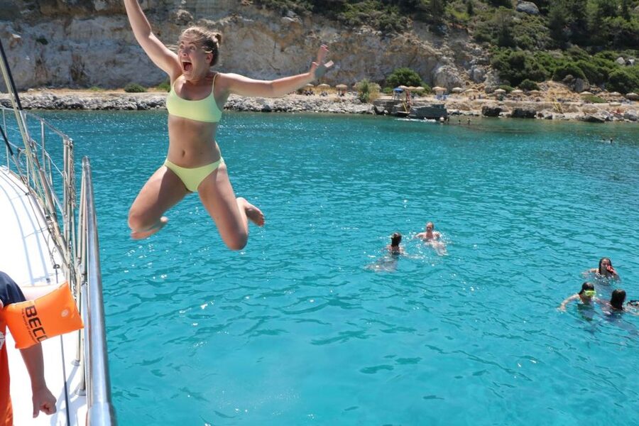 From Rhodes: Private Catamaran Cruise All Inclusive - Key points to know before booking