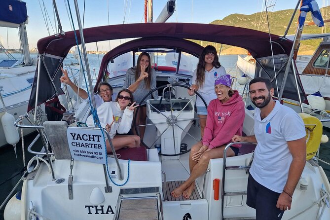 From Skopelos: Full-Day Sailing to Alonissos & Marine Park - Alexandra and Antonis make the small group work