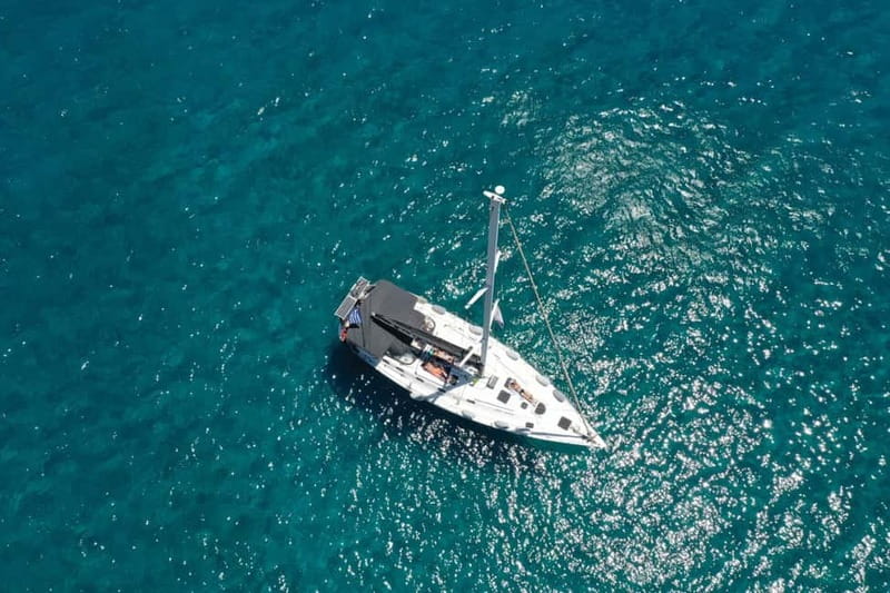 Full Day Naxos Exploration Yacht Tour - Crossing toward Paros, Santa Maria, and Antiparos