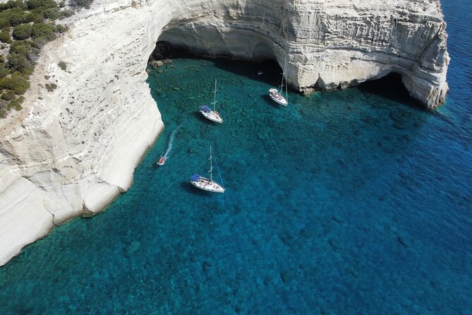 Full day private sailing cruise around Milos island - What the crew adds to the day