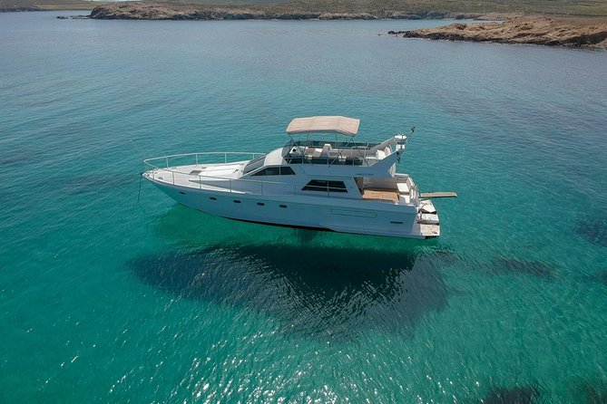 Full Day Private Yacht Cruise in Mykonos on a Ferretti Altura 52s - Four to seven hours, and the fuel question