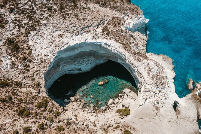 Full day sailing cruise on the West side of Milos island - Kleftiko, the main event
