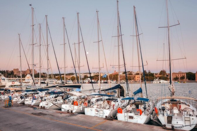 Greek Shores Snorkel and Sailing Day Trip with Lunch - From Rhodes Town to Mandraki Harbour