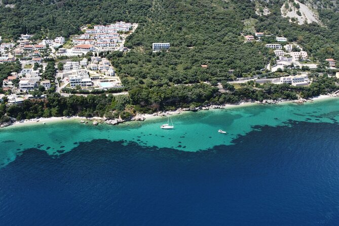 Guided Sailing Yacht Trip in Corfu Island - Nisaki’s blue cave and rocky coast