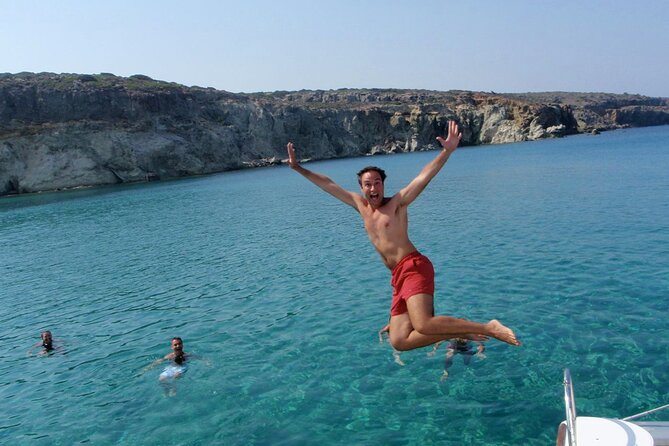 Half day Catamaran Morning Cruise in Kleftiko - Agia Kiriaki and the return to port