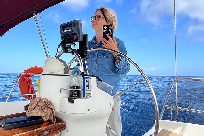 Half day Private Sailing cruise in Santorini island up to 6 pax - Cape Akrotiri, the Lighthouse, and the Caldera