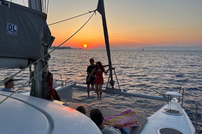 Half Day Sailing Catamaran with Sunset Experience - Setting out from Nea Marina at 3:30 pm