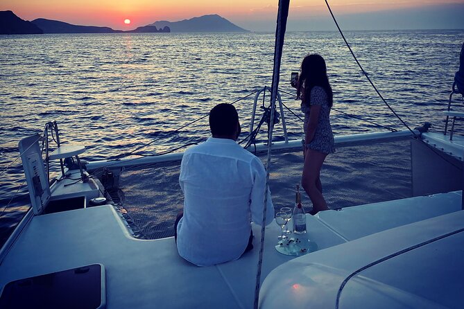 Half-Day Sunset Cruise Catamaran to Kleftiko with Lunch - Sykia Cave and the power of an open roof