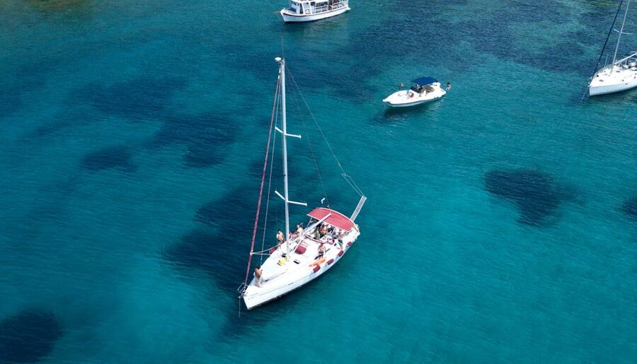 Halkidiki: 7 Hours Private Cruise with Sailing Boat - The optional lunch stop in Neos Marmaras