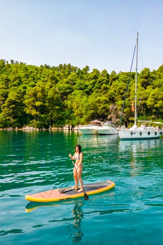 Halkidiki: Private Sailing Yacht Cruise Swim in Blue Waters - The five-hour explorer for a shorter day