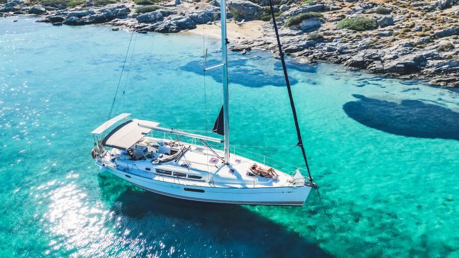 Heraklion: Dia Island Sailboat Cruise with Swimming and Meal - The best parts at a glance