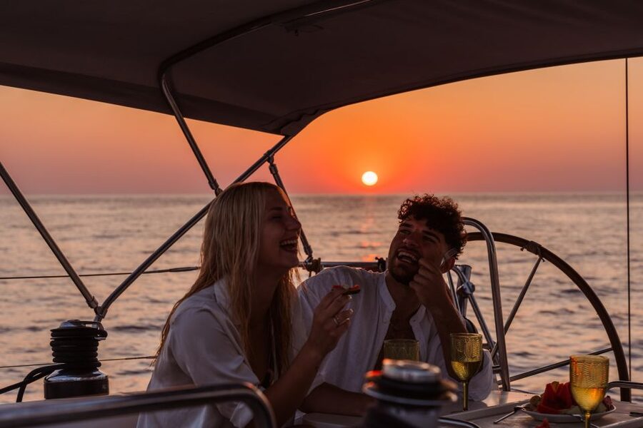 Heraklion: Dia Island Sailing Cruise with Snorkeling - Small groups make the boat feel more personal