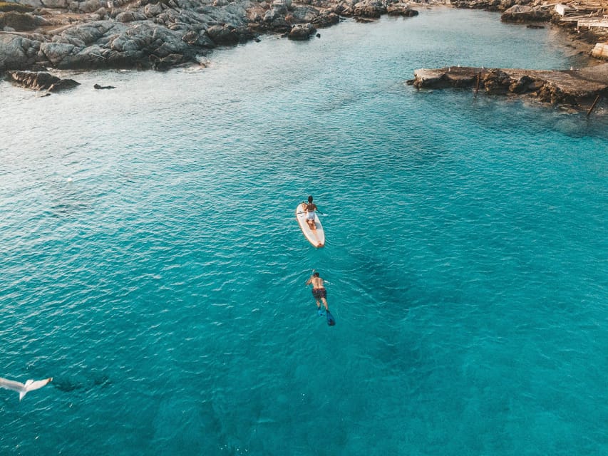 Hersonissos: Private Catamaran Cruise, Dia Island with Lunch - Setting sail from Hersonissos Port