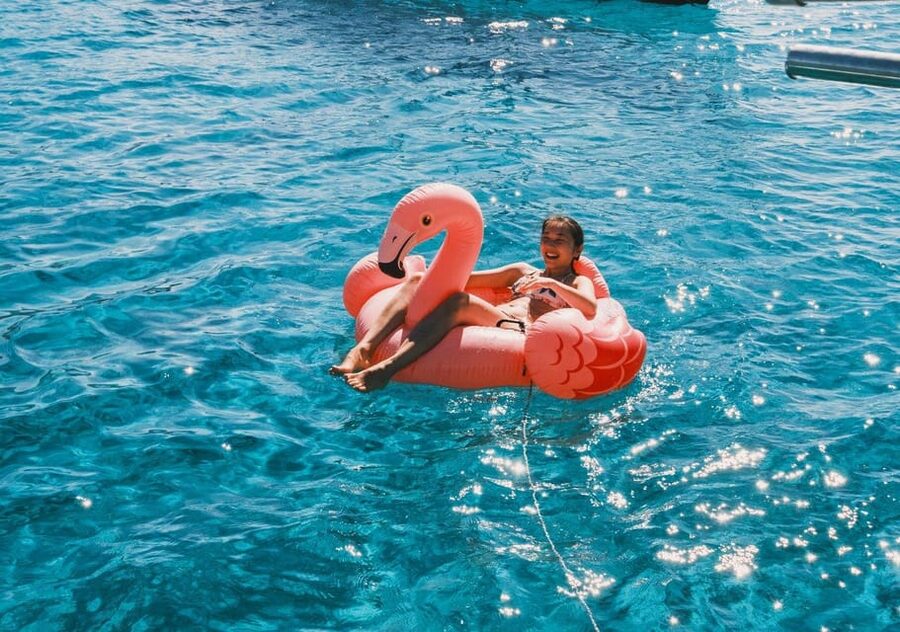 Hersonissos: Private Catamaran Cruise, Dia Island with Lunch - Dia Island and its calm bay