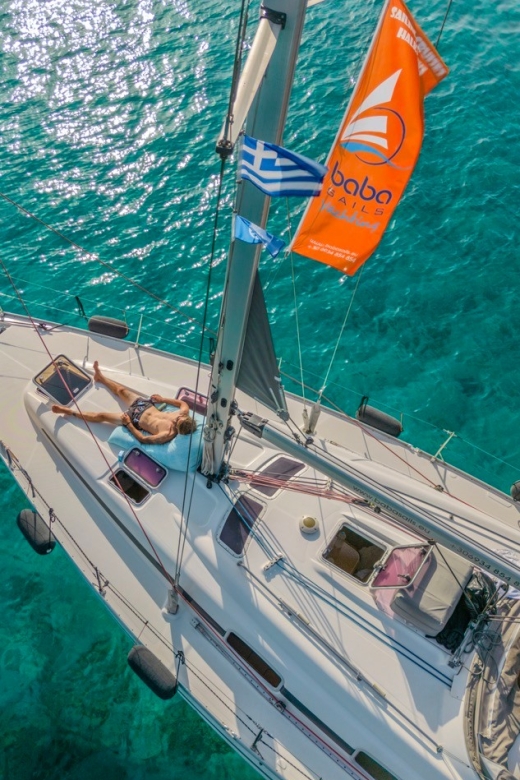 Kassandra: Private Sailing Cruise from Paliouri to Sithonia - The first 75-minute stop at 8GG53Q5V+64F