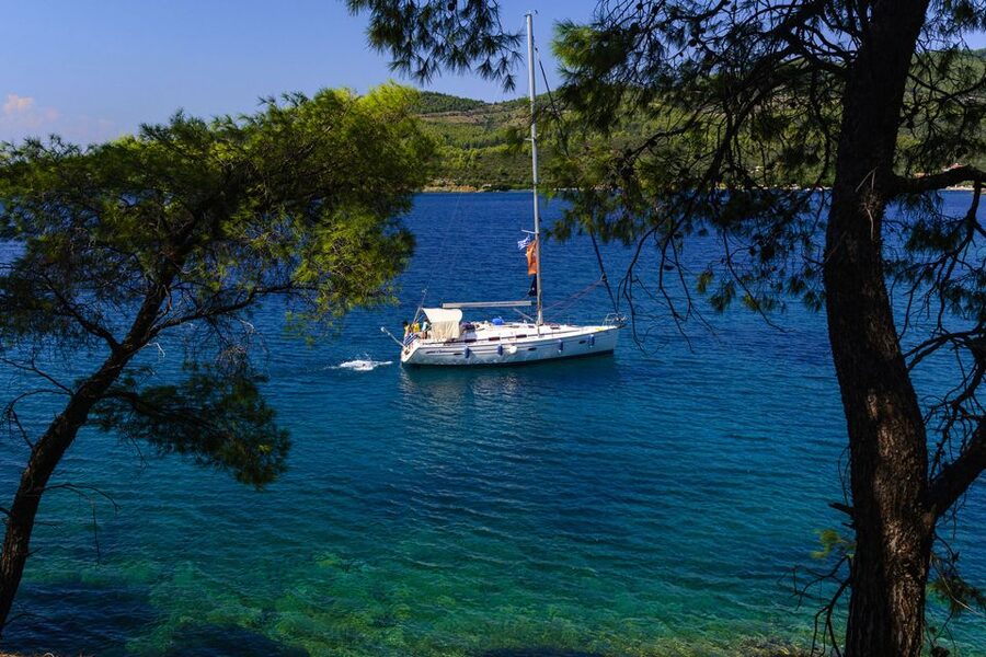 Kassandra: Private Sailing Cruise from Paliouri to Sithonia - Spalathronisia and the second swim