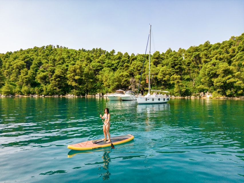 Kassandra: Private Sailing Cruise from Paliouri to Sithonia - What the yacht day feels like