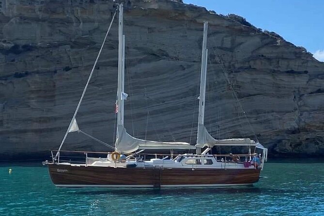 Katerina Sailing Sunrise and Sunset Cruises - Quiet coves and the value of arriving by boat