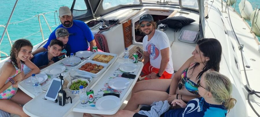Kissamos: Balos and Gramvousa Private Sailing Trip with Meal - A boat suited to a private group