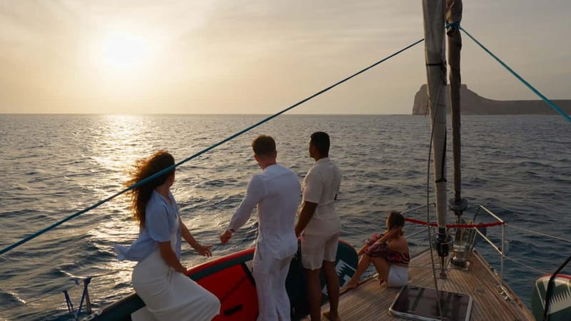 Kissamos: Balos & Gramvousa Luxury Catamaran Cruise - The short sail to Balos Lagoon