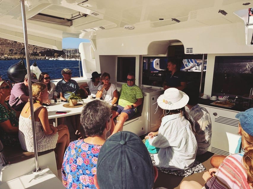 Kissamos: Balos & Gramvousa Luxury Catamaran Sailing Cruise - A surprisingly serious lunch at sea