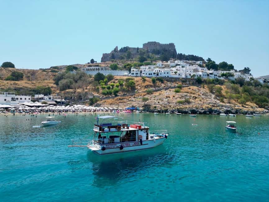 Kolymbia: All-Inclusive Catamaran Cruise with Lunch & Drinks - Setting out from Kolymbia on a Lagoon catamaran