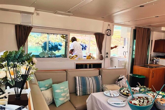 Kos: Catamaran Small Group Full-Day trip with Meal, Drinks, Swim - Key points to know before you sail