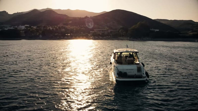 Kos: TAF Private Yacht Amazing Island Experience 7h - Setting out from Kos toward Pserimos