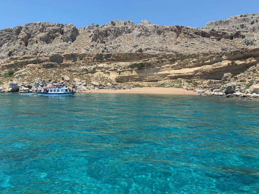 Lindos: Sailboat Cruise with Prosecco and more - Agathi caves and a second chance to snorkel