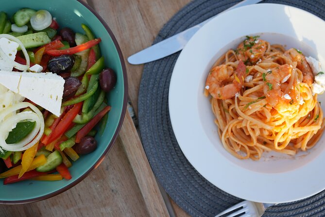 Luxury Catamaran Sunset Private & Greek Gastronomy in Athens - Ydrousa: the best part for swimming