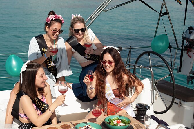 Luxury Catamaran Sunset Semi-Private & Greek Gastronomy in Athens - Ydrousa at 4:15 p.m., the main swimming stop