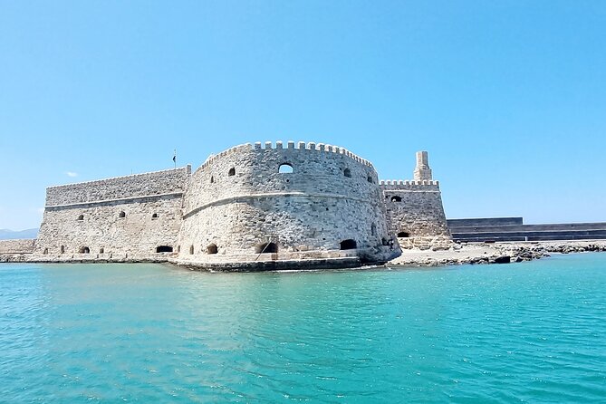 Luxury escape Sailing, shared from Hersonissos or Heraklion port - Agrielia’s Bay for snorkeling and playful fishing