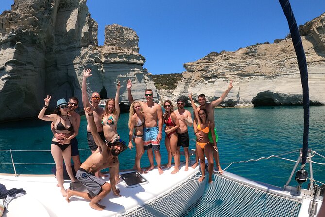 Milos caves snorkelling Catamaran Cruise in a small group - What to pack and how to prepare
