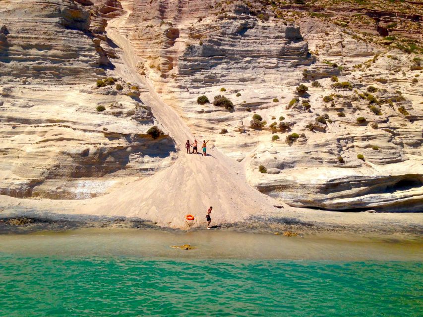 Milos: Full-Day Catamaran Cruise to Poliegos and Kleftiko - Sikia Cave and the Approach to Kleftiko