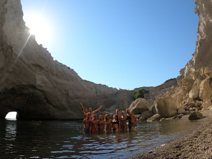 Milos: Full-Day Catamaran Cruise with Paddle Board - Who will enjoy this day most