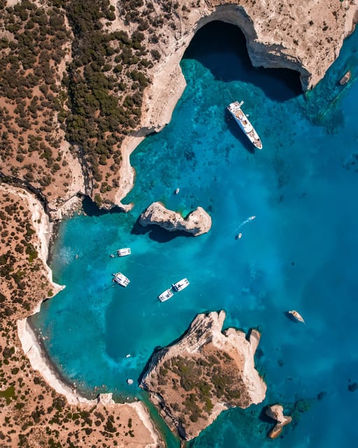 Milos: Full-Day Kleftiko Poliegos Sailboat Tour with Lunch - Kleftiko: the main event