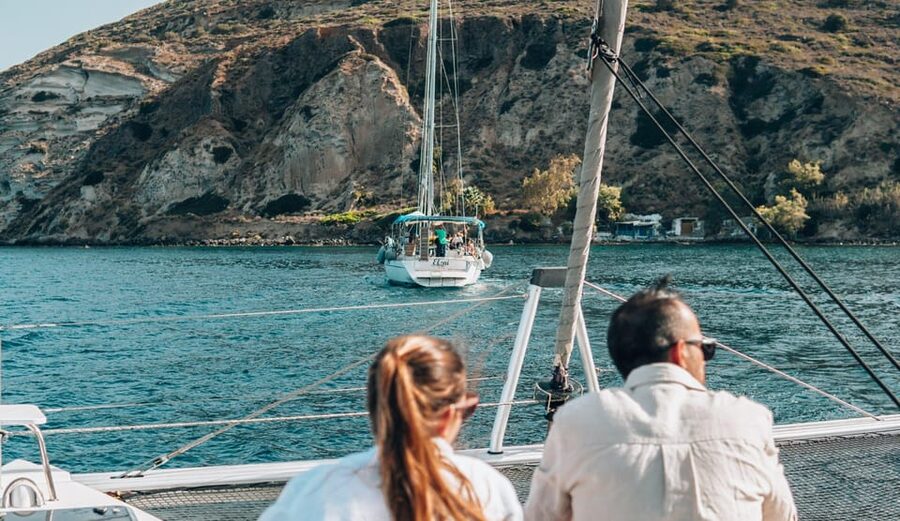 Milos: Kleftiko Morning Catamaran Cruise with Lunch & Drinks - Kleftiko is the main event