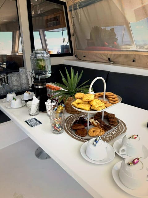 Milos: Kleftiko Morning Catamaran Cruise with Lunch & Drinks - A catamaran made for a full day afloat