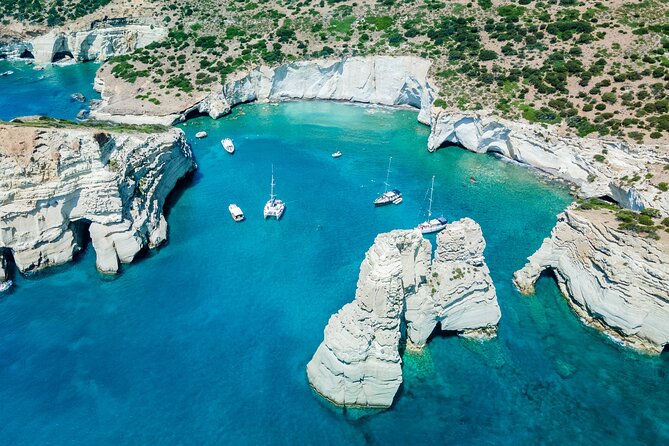 Milos & Poliegos Catamaran Cruise Homemade Full menu BBQ & Drinks - Five details that shape the day