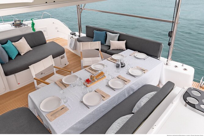Milos & Poliegos Catamaran Cruise Homemade Full menu BBQ & Drinks - Theiorychia and the old sulfur works