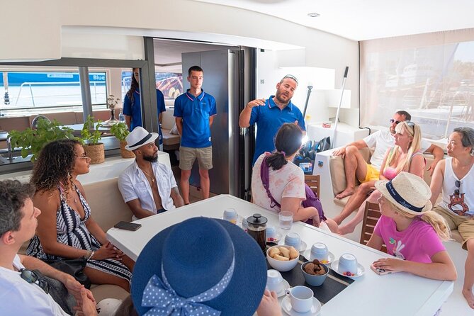 Milos Private Full Day Catamaran Cruise with Lunch and Drinks - A Meal That Makes the Long Day Easier