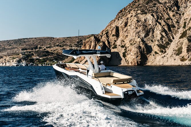 ❖ Milos: Small Group Yacht Tour—Kleftiko Sarakiniko Poliegos - Five things to know before booking