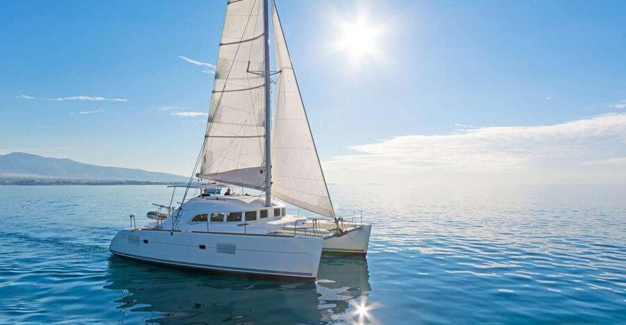 Mykonos: Catamaran Cruise With Meal and Drinks - From Mykonos Hotel to the New Port