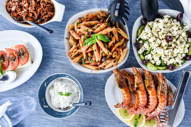 Mykonos Catamaran Private Day Cruise, Full Lunch & Open-bar - Rhenia’s coves and the first swim